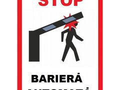 Placuta pentru bariera auto